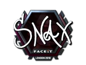 Sticker | Snax (Foil) | London 2018 image