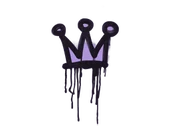 Sealed Graffiti | Little Crown (Violent Violet) image