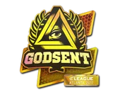 Sticker | GODSENT (Holo) | Atlanta 2017 image
