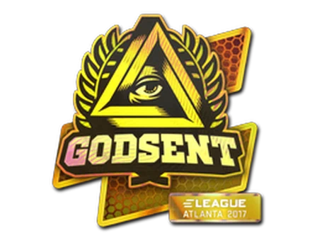 Sticker | GODSENT (Holo) | Atlanta 2017 image