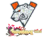 Sticker | Virtus.pro (Glitter) | Shanghai 2024 image
