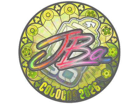 Sticker | JBa (Holo) | Cologne 2026 image