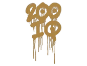 Sealed Graffiti | 200 IQ (Desert Amber) image