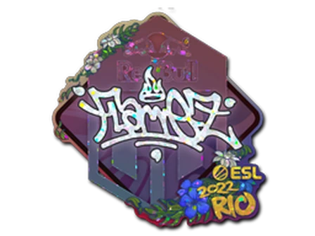 Sticker | FlameZ (Glitter) | Rio 2022 image