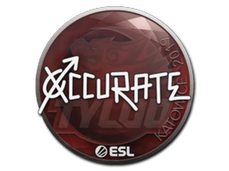 Sticker | xccurate | Katowice 2019 image