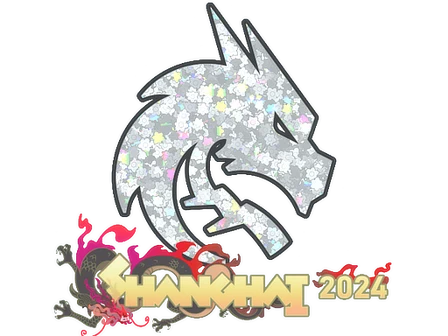Sticker | Team Spirit (Glitter) | Shanghai 2024 image