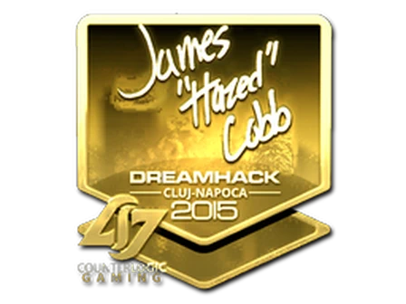 Sticker | hazed (Gold) | Cluj-Napoca 2015 image