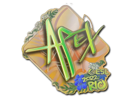 Sticker | apEX (Holo) | Rio 2022 image