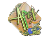 Sticker | apEX (Holo) | Rio 2022 image