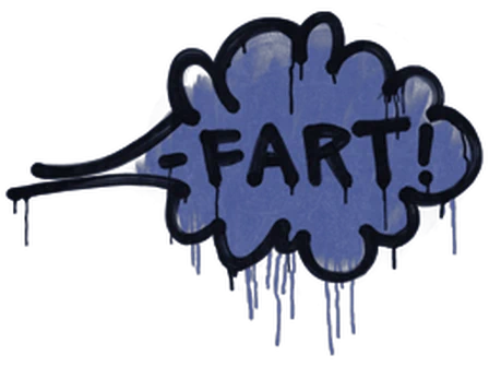 Sealed Graffiti | Fart (SWAT Blue) image