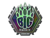 Sticker | BIG (Holo) | London 2018 image