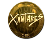 Sticker | XANTARES (Gold) | Katowice 2019 image