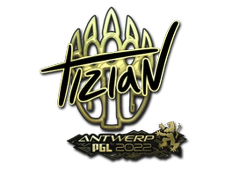 Sticker | tiziaN (Gold) | Antwerp 2022 image