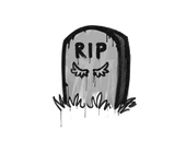 Sealed Graffiti | Tombstone (Shark White) image