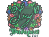 Sticker | TRY (Embroidered) | Budapest 2025 image