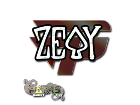 Sticker | zevy (Glitter) | Paris 2023 image