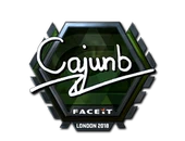 Sticker | cajunb (Foil) | London 2018 image