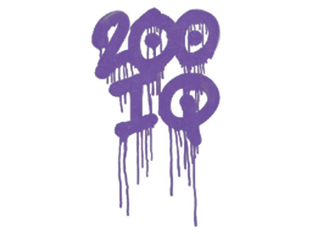 Sealed Graffiti | 200 IQ (Monster Purple) image