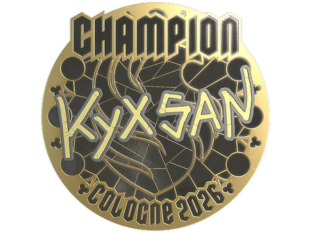 Sticker | kyxsan (Gold, Champion) | Cologne 2026 image