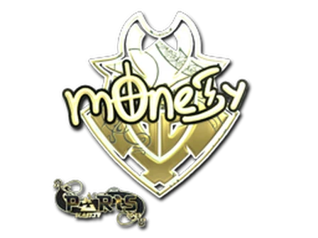 Sticker | m0NESY (Gold) | Paris 2023 image