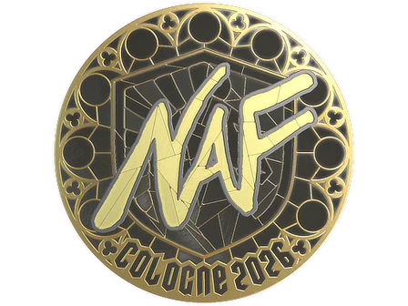 Sticker | NAF (Gold) | Cologne 2026 image