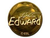 Sticker | Edward (Gold) | Katowice 2019 image