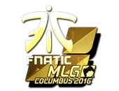 Sticker | Fnatic (Gold) | MLG Columbus 2016 image