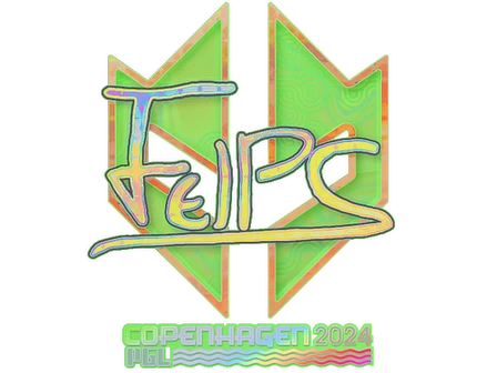 Sticker | felps (Holo) | Copenhagen 2024 image