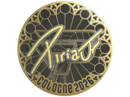 Sticker | piriajr (Gold) | Cologne 2026 image