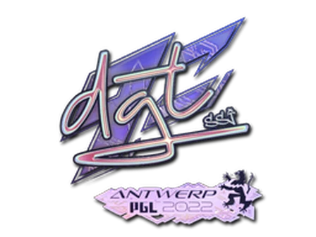 Sticker | dgt (Holo) | Antwerp 2022 image