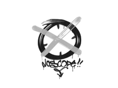 Sealed Graffiti | Noscope (Shark White) image