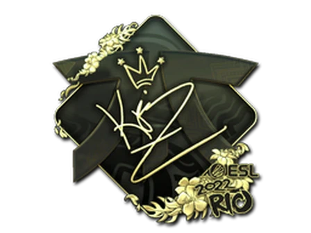 Sticker | KRIMZ (Gold) | Rio 2022 image