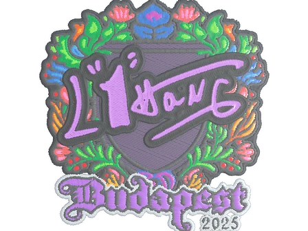 Sticker | L1haNg (Embroidered) | Budapest 2025 image