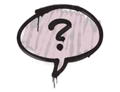 Sealed Graffiti | Question Mark (War Pig Pink) image