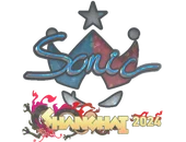 Sticker | Sonic (Glitter) | Shanghai 2024 image