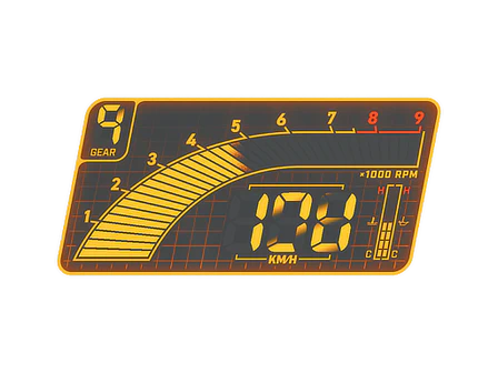 Sticker | Digital Dashboard (Lenticular) image