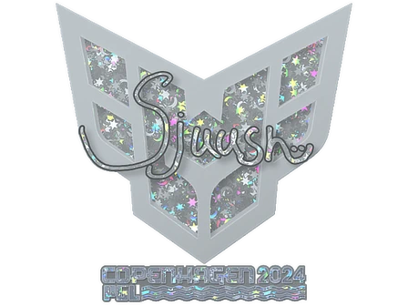 Sticker | sjuush (Glitter) | Copenhagen 2024 image