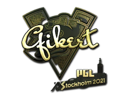 Sticker | Qikert (Gold) | Stockholm 2021 image