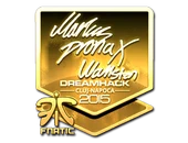 Sticker | pronax (Gold) | Cluj-Napoca 2015 image
