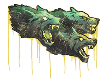 Sealed Graffiti | Cerberus image