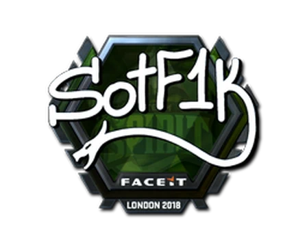 Sticker | S0tF1k (Foil) | London 2018 image