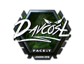 Sticker | DavCost (Foil) | London 2018 image