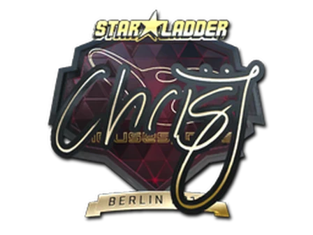 Sticker | chrisJ (Gold) | Berlin 2019 image