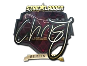 Sticker | chrisJ (Gold) | Berlin 2019 image