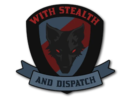 Sticker | Black Dog image