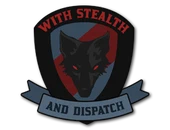 Sticker | Black Dog image