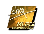 Sticker | shox (Gold) | MLG Columbus 2016 image
