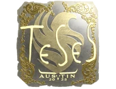 Sticker | TeSeS (Gold) | Austin 2025 image