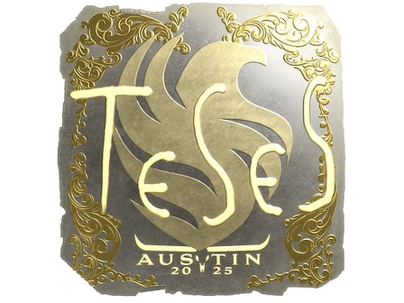 Sticker | TeSeS (Gold) | Austin 2025 image