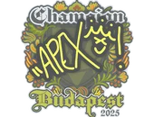 Sticker | apEX (Champion) | Budapest 2025 image